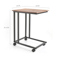 Load image into Gallery viewer, Elettra - 4 Wheeled Portable Metal Framed Coffee Table
