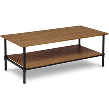 Load image into Gallery viewer, Tingo - Rectangle Bottom Shelf Wood Coffee Table
