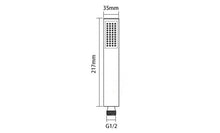 Load image into Gallery viewer, Sleek - Modern Brass Hand Held Shower
