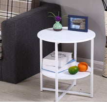 Load image into Gallery viewer, Lyle - Modern Nordic Two-Layer Round Coffee Table
