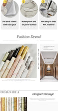 Load image into Gallery viewer, Marble Pattern Self-Adhesive Vinyl Wallpaper
