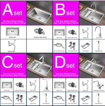Load image into Gallery viewer, Huxon - Handmade Stainless Steel Lead-Free Large Kitchen Sink
