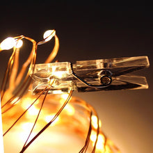 Load image into Gallery viewer, Strung - LED Fairy Light String with Photo Clips
