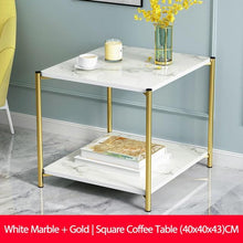 Load image into Gallery viewer, Randall - Wooden Marble Texture Coffee Table
