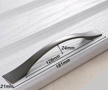 Load image into Gallery viewer, Decker - Contemporaneous Matte Finish Kitchen Cabinet Handle
