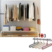 Load image into Gallery viewer, Ciara - Floor Standing Clothes Rack with Shelf

