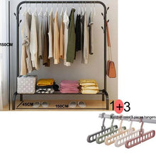 Load image into Gallery viewer, Ciara - Floor Standing Clothes Rack with Shelf
