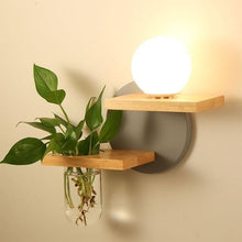 Load image into Gallery viewer, Lyla - LED Lamp Planter &amp; Shelves Combo
