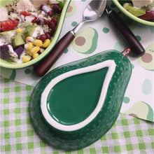 Load image into Gallery viewer, Milly - Glazed Colored Ceramic Avocado Plate

