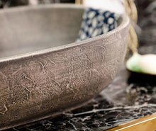 Load image into Gallery viewer, Laila - Vintage Antique Cement Wash Basin
