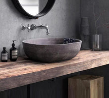 Load image into Gallery viewer, Laila - Vintage Antique Cement Wash Basin

