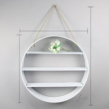 Load image into Gallery viewer, Lau - Wood &amp; Iron Wheel Shelf
