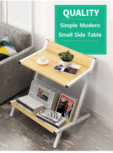 Load image into Gallery viewer, Ida - Double Layer Wooden Coffee Table Organizer
