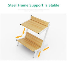 Load image into Gallery viewer, Ida - Double Layer Wooden Coffee Table Organizer

