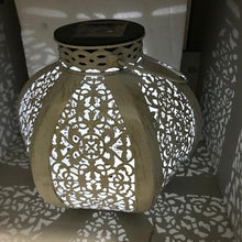 Load image into Gallery viewer, Lily - Vintage Shadow Cast Lantern
