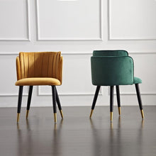 Load image into Gallery viewer, Exton - 2 Luxury Upholstered Velvet Dining Chair
