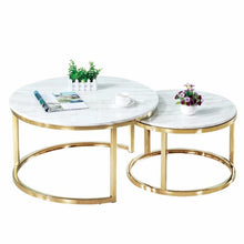 Load image into Gallery viewer, Eero - Nordic Marble Texture Round Coffee Tables
