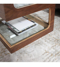 Load image into Gallery viewer, Thierry - Three Tier Walnut End Table
