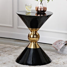 Load image into Gallery viewer, Renzo - Round Hourglass End Table
