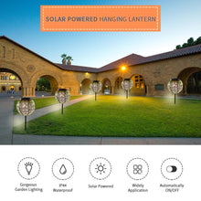 Load image into Gallery viewer, Jamila - Solar Garden Shadow Cast Lantern
