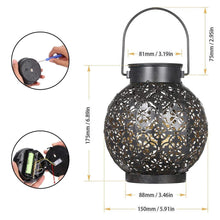 Load image into Gallery viewer, Imane - Outdoor Shadow Cast Lantern
