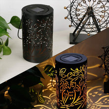 Load image into Gallery viewer, Omar - Owl Shadow Cast Lantern
