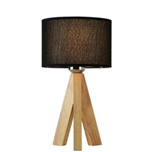 Load image into Gallery viewer, Lizbeth - Three Leg Wooden Base Lamp
