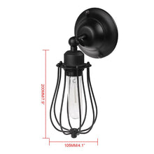 Load image into Gallery viewer, Industrial Droplet Cage Wall Lamp
