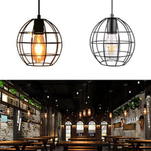 Load image into Gallery viewer, Spherical Hanging Cage Drop Ceiling Light
