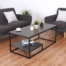 Load image into Gallery viewer, Cullen - Modern Nordic Living Room Coffee Table with Shelf
