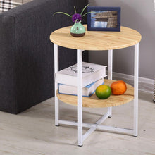 Load image into Gallery viewer, Lyle - Modern Nordic Two-Layer Round Coffee Table
