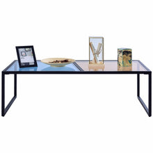 Load image into Gallery viewer, Theo - Rectangle Dual Color Glass Top Coffee Table
