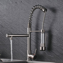 Load image into Gallery viewer, Carylon - LED Kitchen Spring Deck Mounted Faucet
