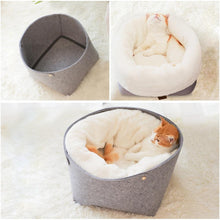 Load image into Gallery viewer, Garfi - Warm Cat Nest Bed
