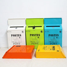 Load image into Gallery viewer, Leif - Retro Metal Mailbox
