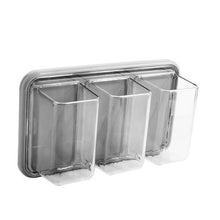 Load image into Gallery viewer, Storely - Three Vase Bathroom Organizer
