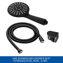 Load image into Gallery viewer, Jacqueline - Matte Black Modern Shower
